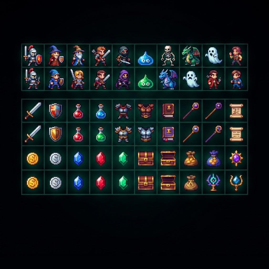 Pixel Art Game Sprites